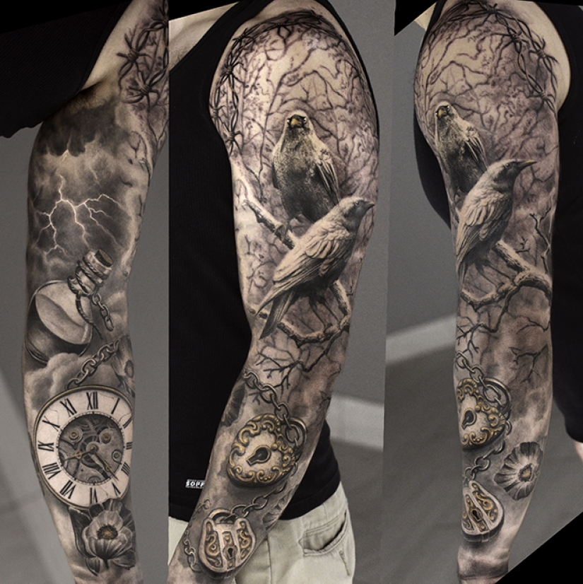 Tattoo artist Darwin Henriquez and his masterpieces on the skin