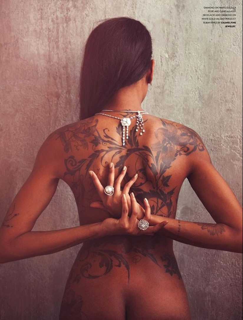 Tattoo as art: stunningly painted girls