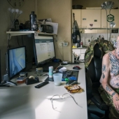 Tattooed old men and women in the project "the Age of tattoo: never too late"