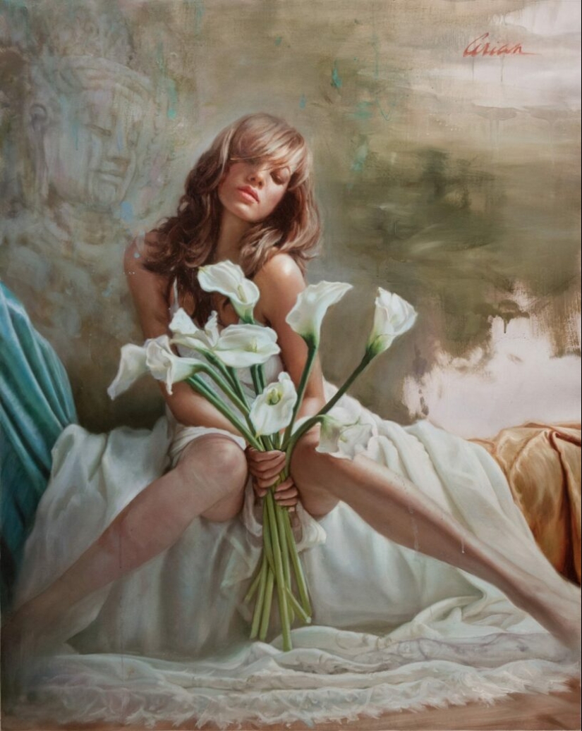 Temptation and tenderness in the works of former monk, artist Mark Arian