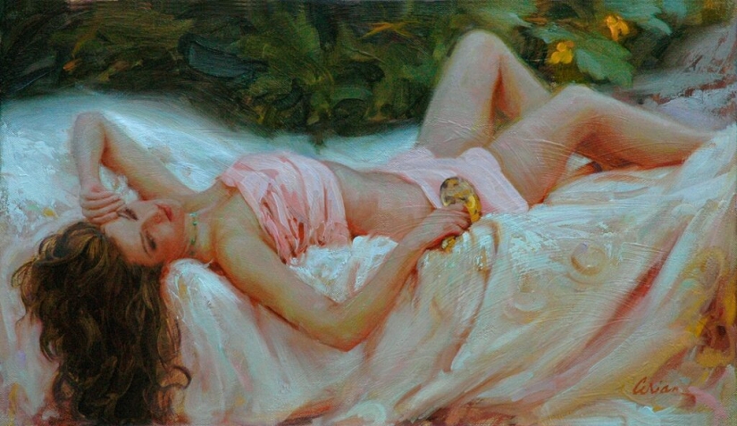 Temptation and tenderness in the works of former monk, artist Mark Arian