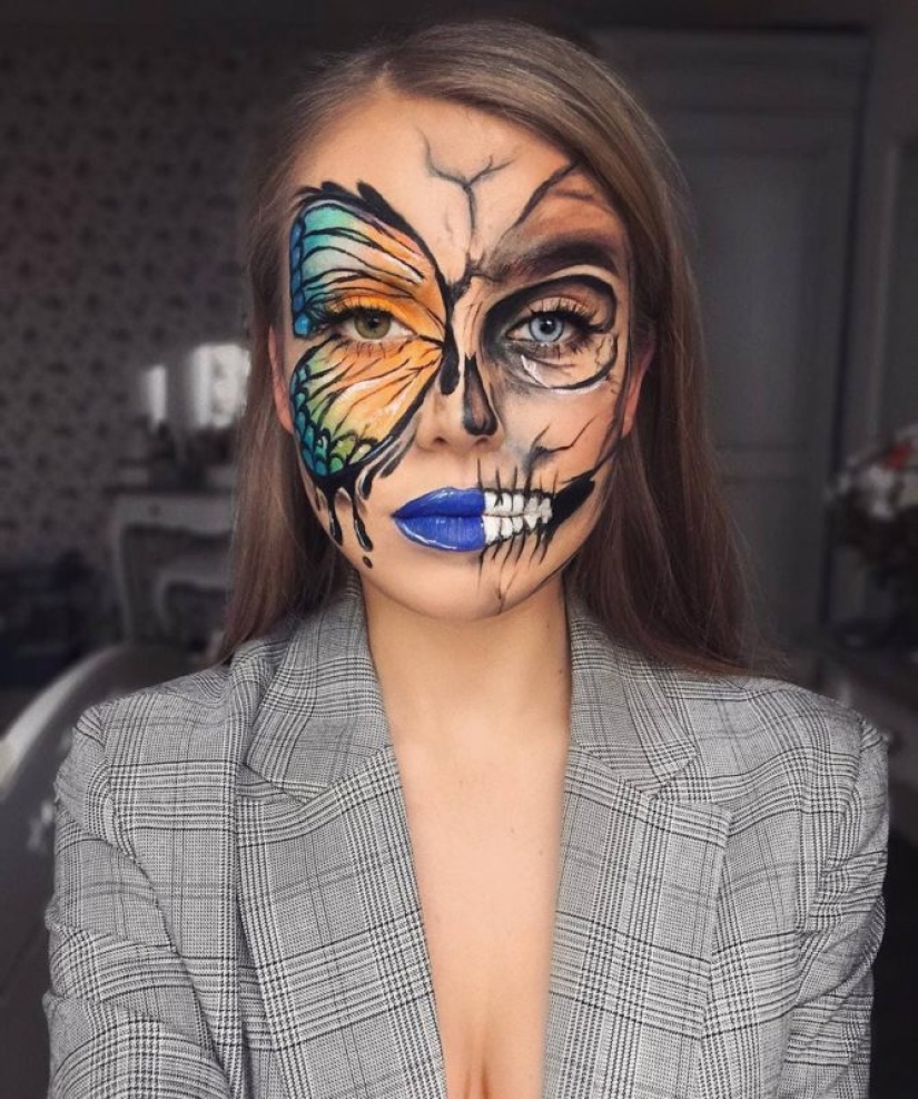 Terriblemente hermoso: make-up artist de Lituania crea increíbles imágenes con el maquillaje