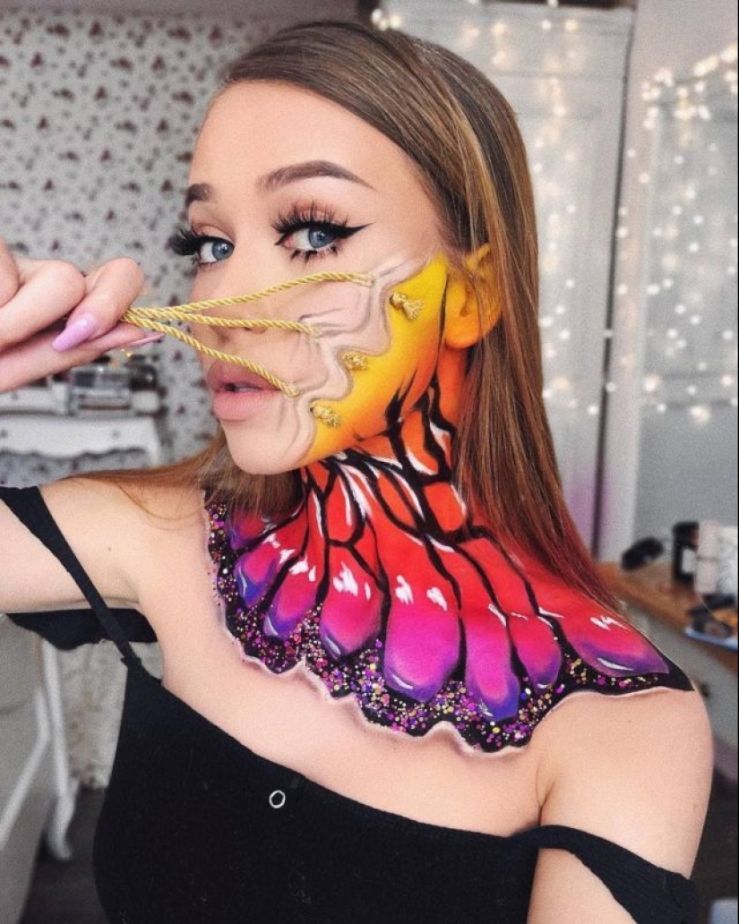 Terriblemente hermoso: make-up artist de Lituania crea increíbles imágenes con el maquillaje