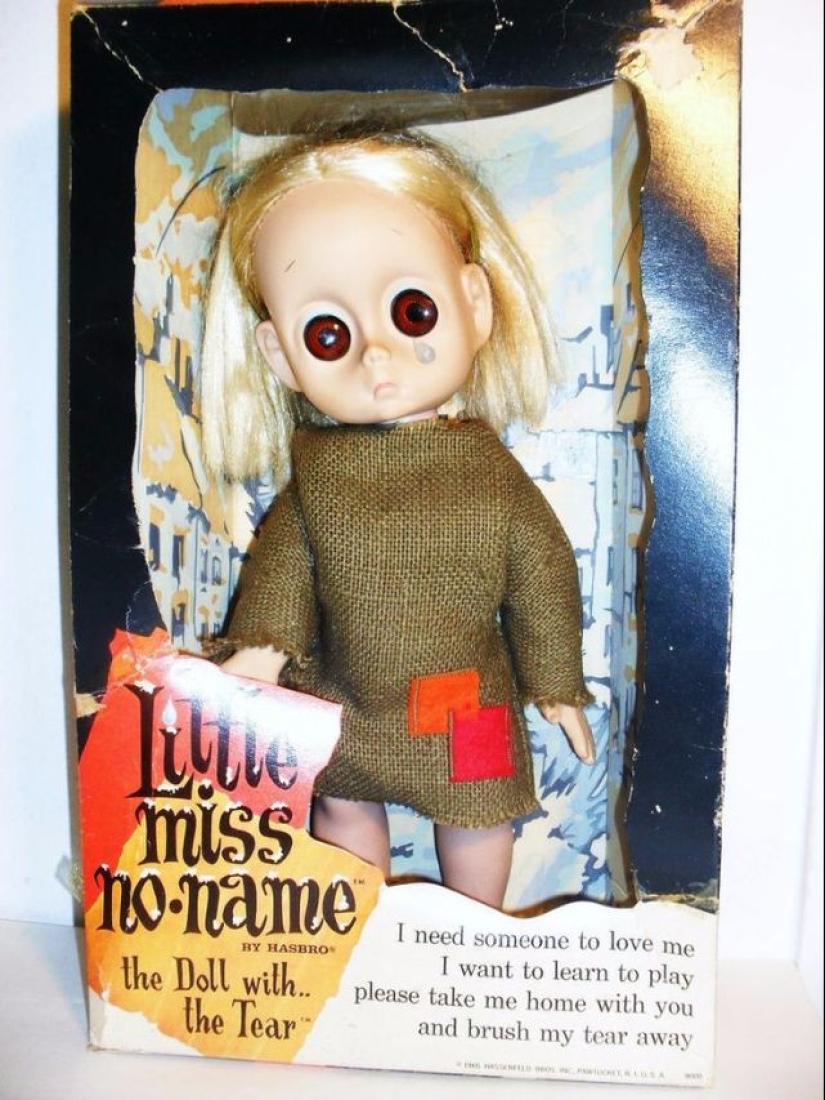 Terribly fun. Old toys that make you feel uncomfortable