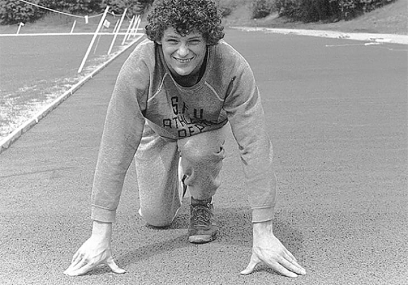 Terry Fox y su heroica maratón de océano a océano