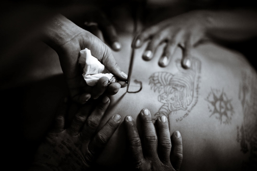 Thai protective tattoos