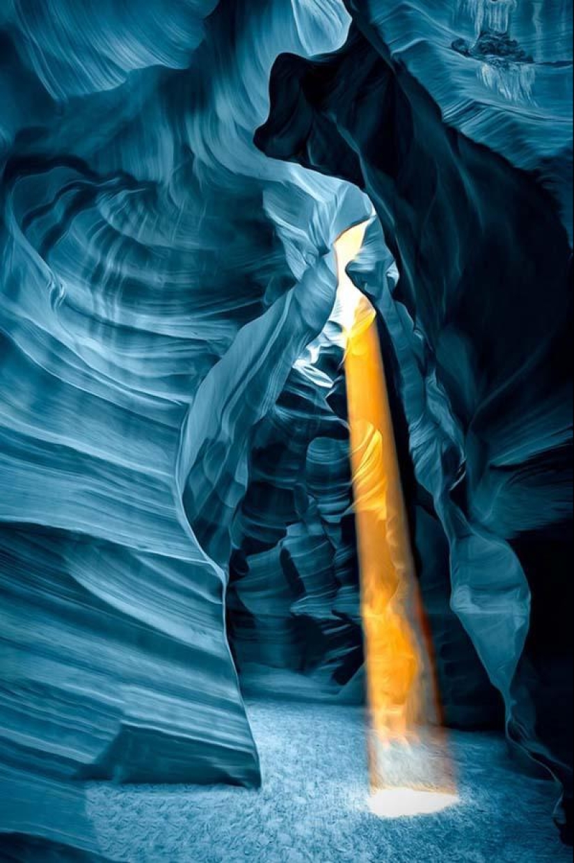 The amazing beauty of Antelope Canyon