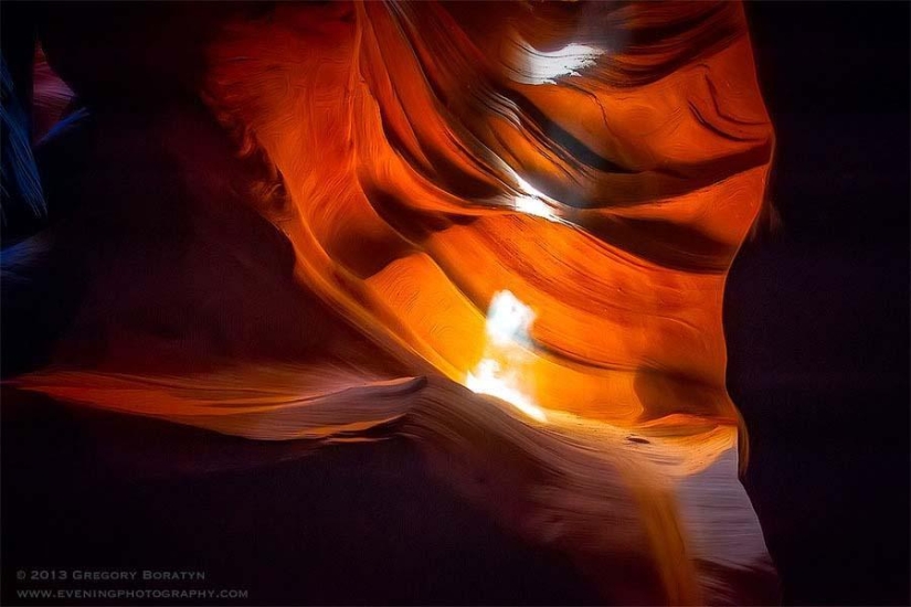 The amazing beauty of Antelope Canyon