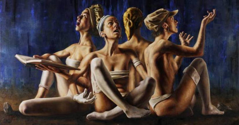 The artist Franz Anton Hoeger: a hard-boiled realist European paintings