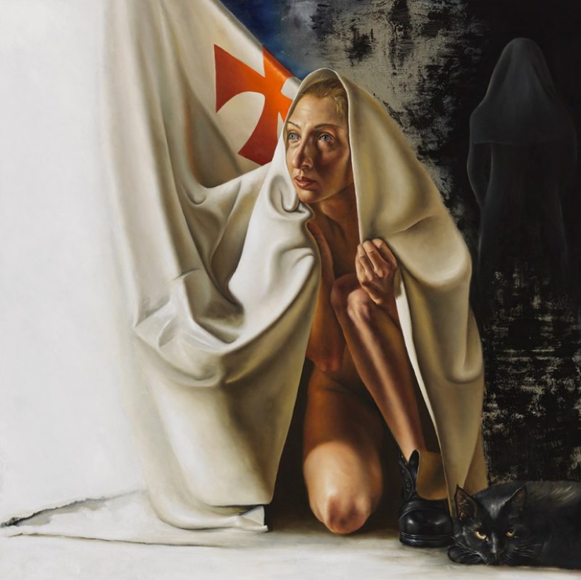 The artist Franz Anton Hoeger: a hard-boiled realist European paintings