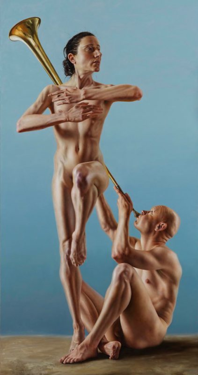 The artist Franz Anton Hoeger: a hard-boiled realist European paintings