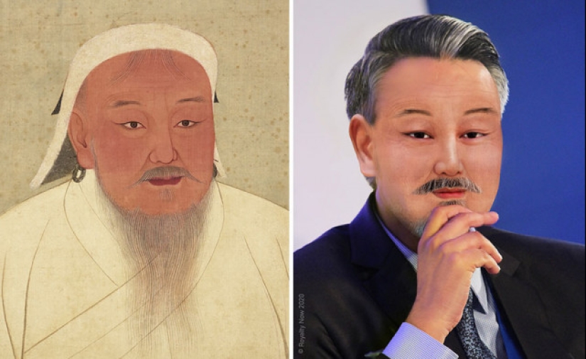 The artist showed what historical celebrities could be today