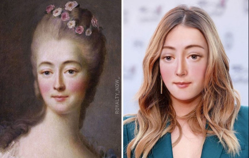 The artist showed what historical celebrities could be today