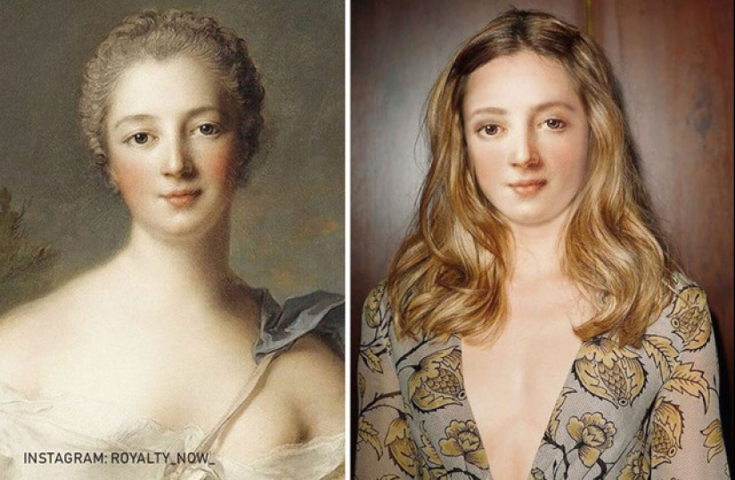 The artist showed what historical celebrities could be today