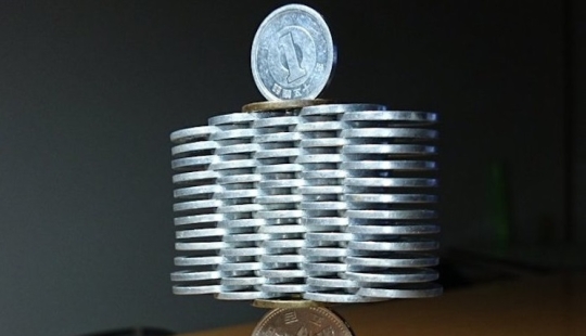 The author asks you to hold your breath. Unreal designs of coins