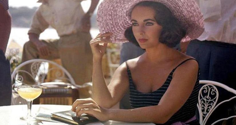 The beautiful Elizabeth Taylor in her Prime: rare photos from the filming of 1959