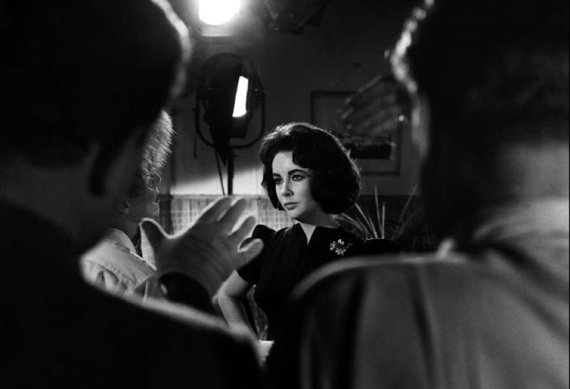 The beautiful Elizabeth Taylor in her Prime: rare photos from the filming of 1959