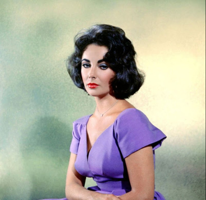 The beautiful Elizabeth Taylor in her Prime: rare photos from the filming of 1959