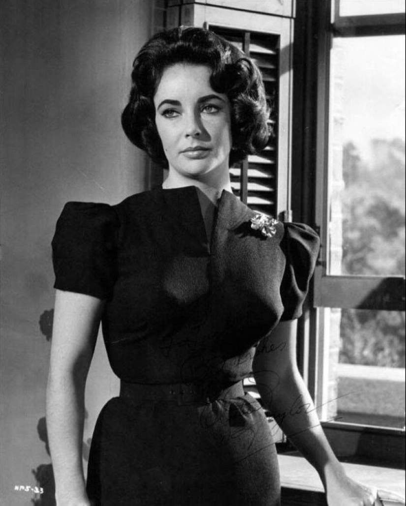 The beautiful Elizabeth Taylor in her Prime: rare photos from the filming of 1959