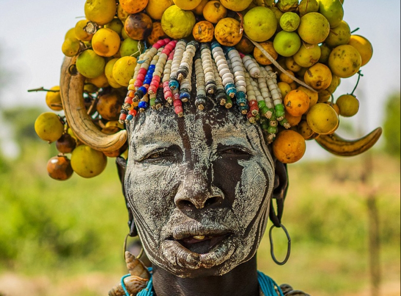 The bizarre beauty of Ethiopian tribal women