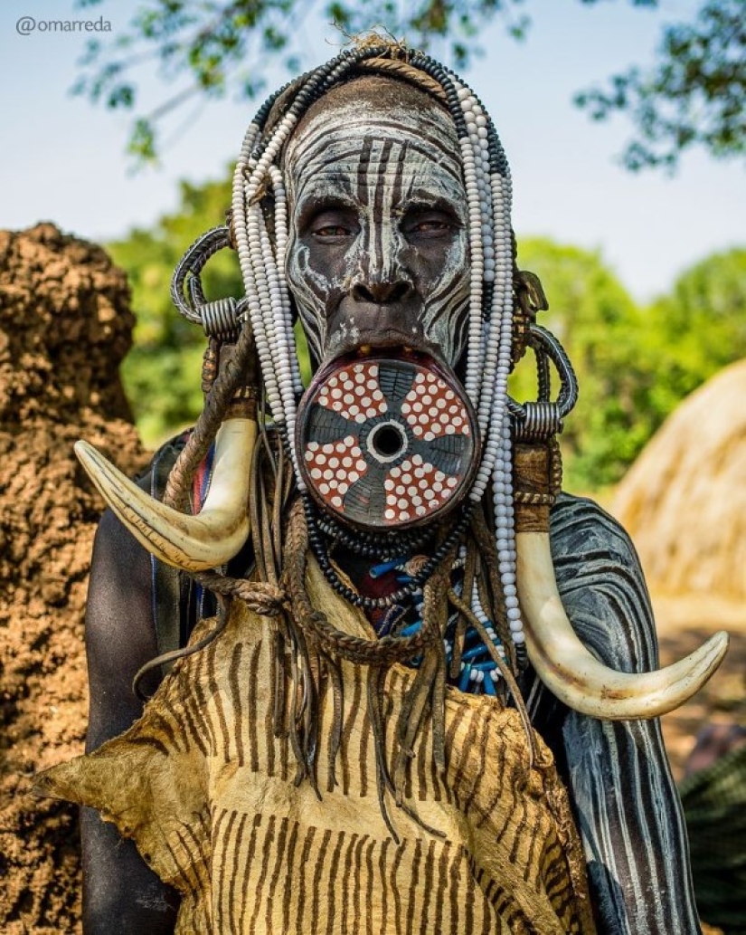 The bizarre beauty of Ethiopian tribal women