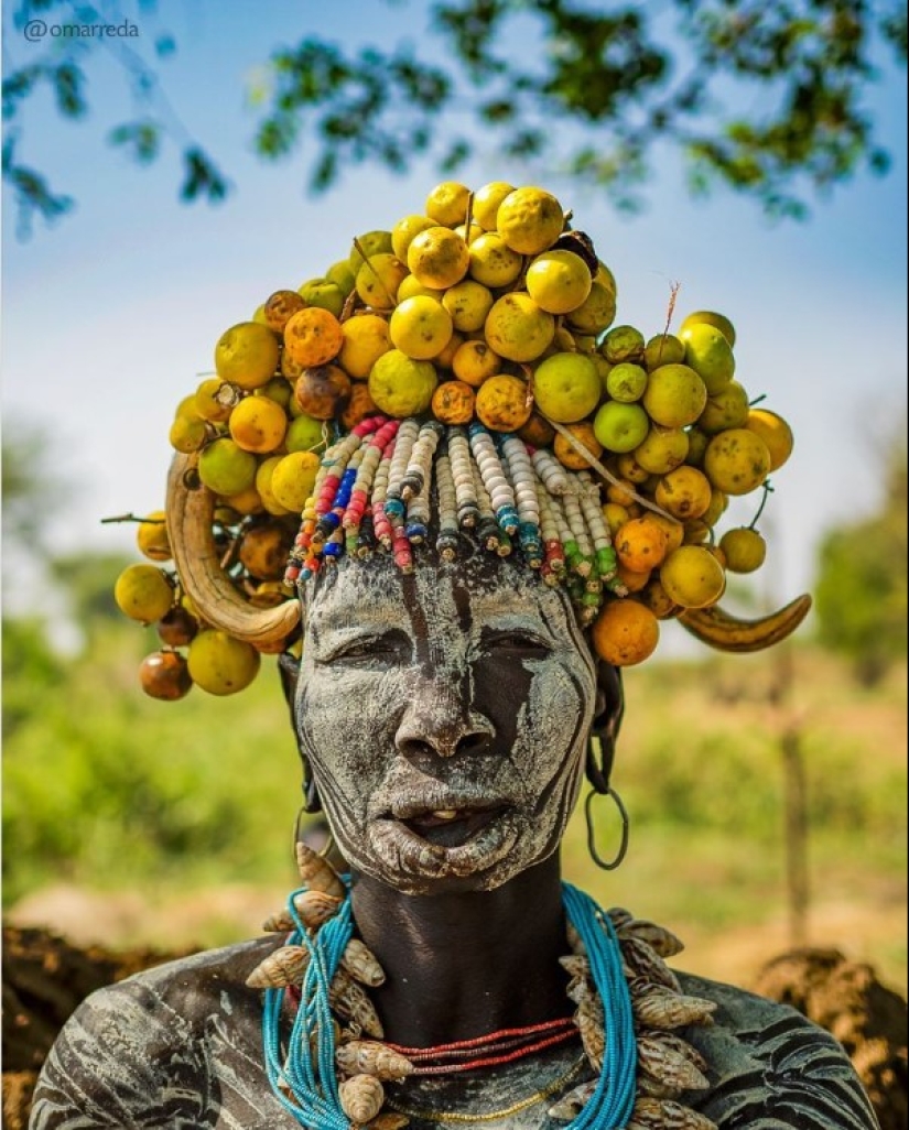 The bizarre beauty of Ethiopian tribal women