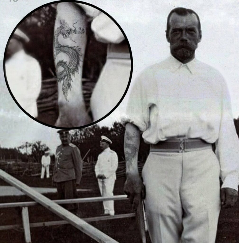 The Black Dragon of Nicholas II – the secret of the Romanovs' only tattoo