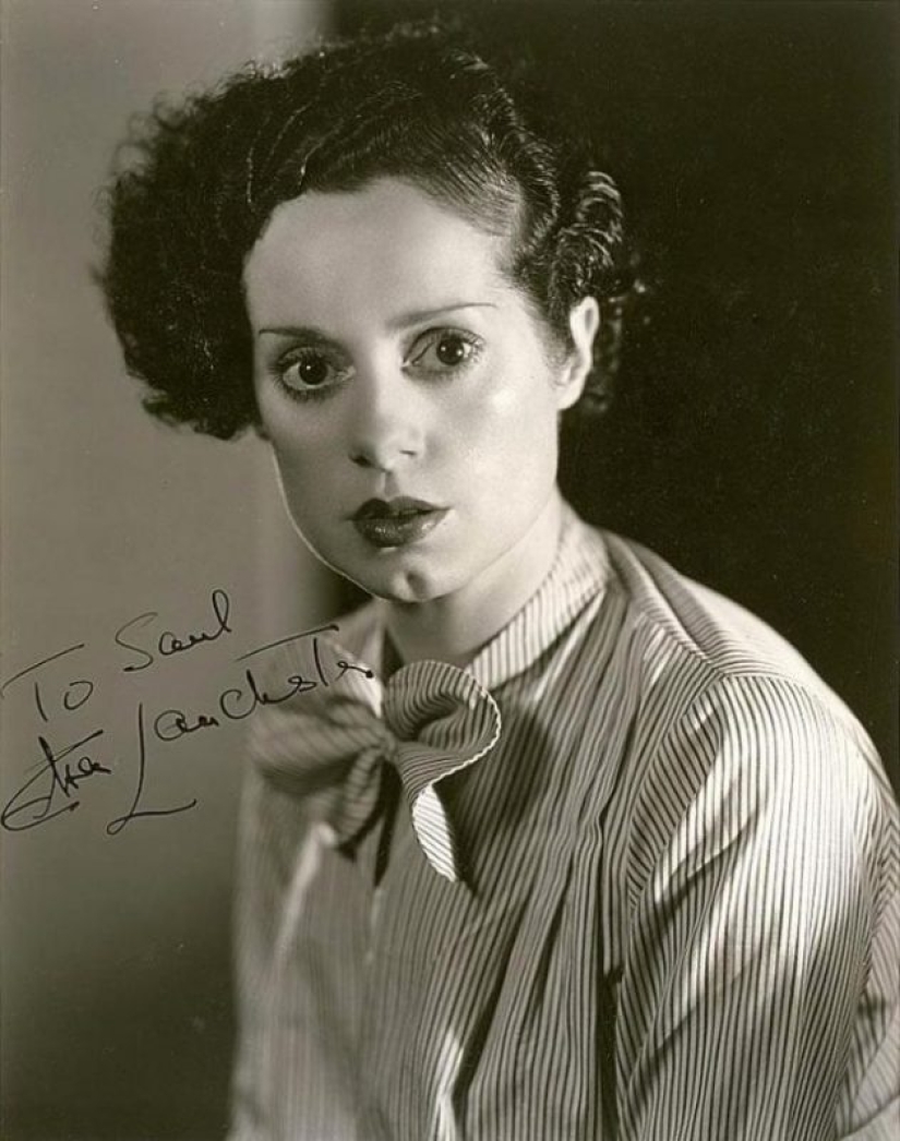 The bride of Frankenstein: the inimitable Elsa Lanchester