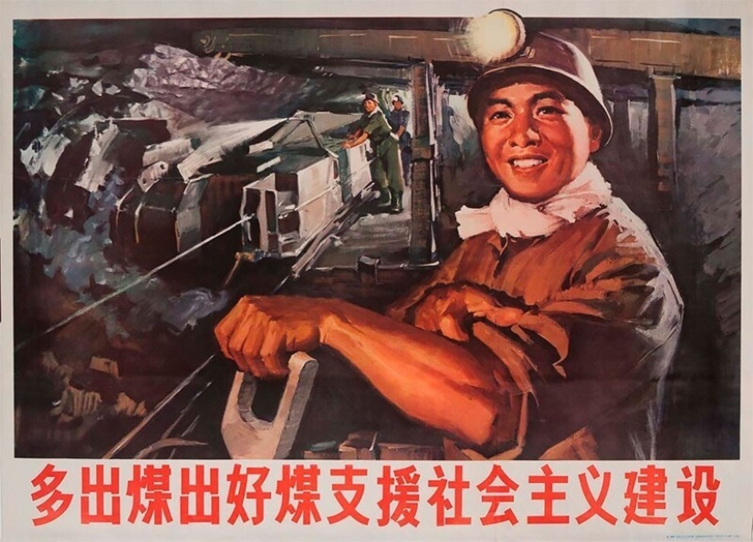 The Chinese Cultural Revolution of the 60s and 70s in propaganda posters