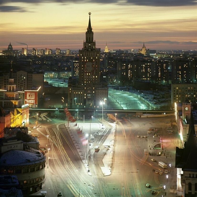 The collection is simple and stunning photographs of the Soviet era