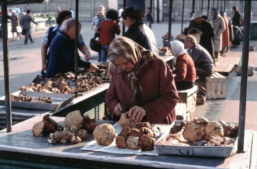 The collection is simple and stunning photographs of the Soviet era