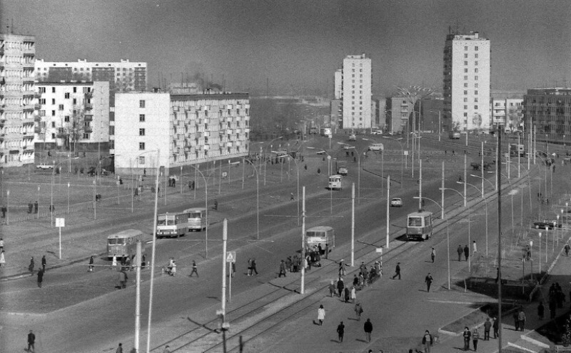 The collection is simple and stunning photographs of the Soviet era