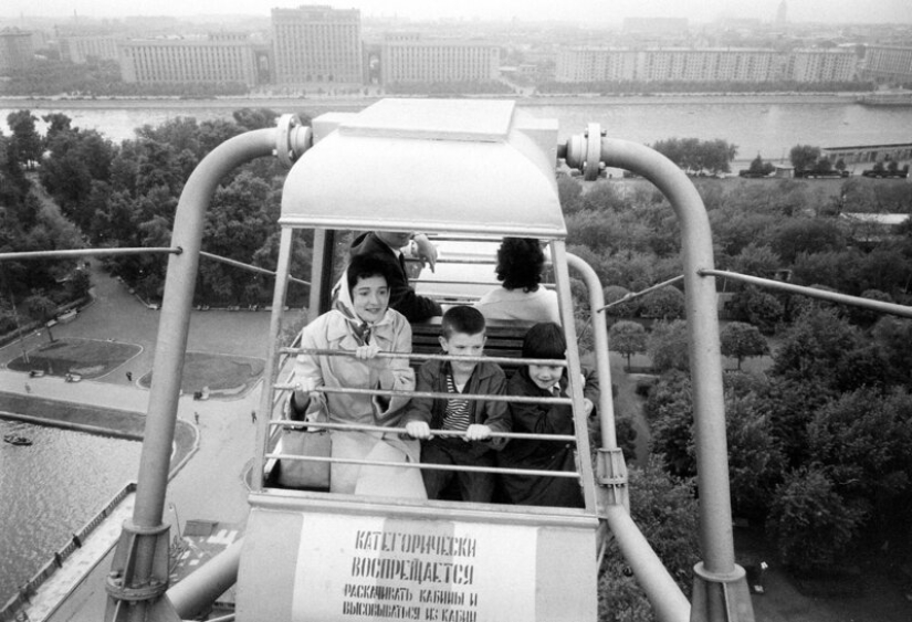 The collection is simple and stunning photographs of the Soviet era