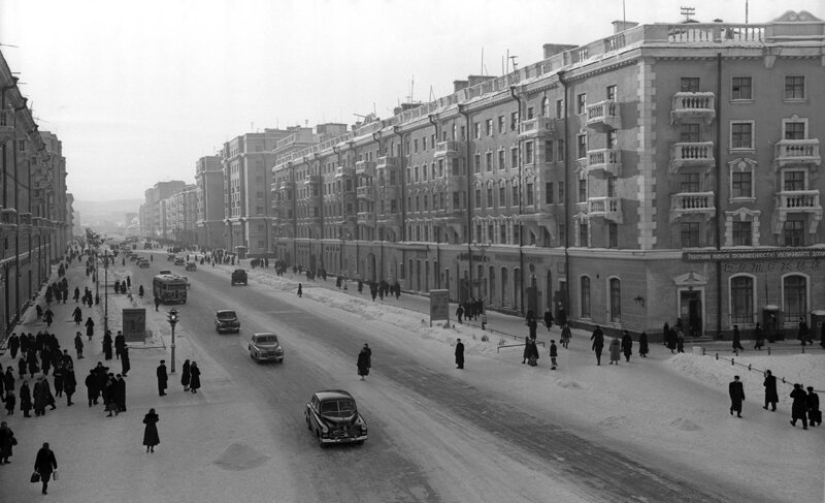 The collection is simple and stunning photographs of the Soviet era