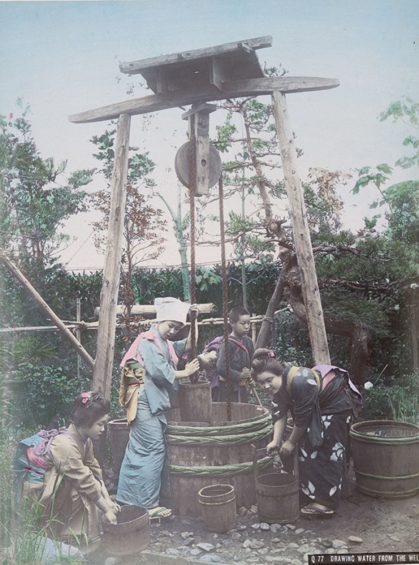 The colors of Japan of the XIX century through the eyes of an American photographer