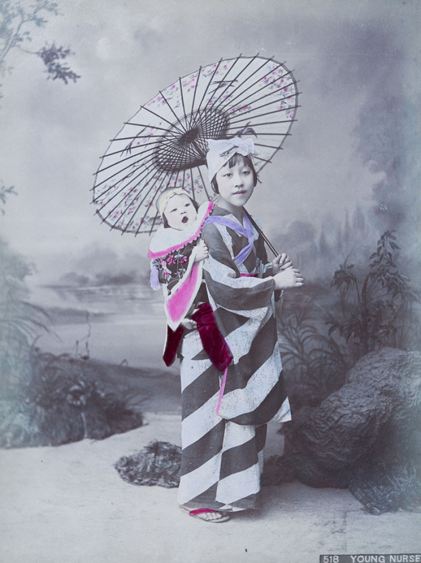 The colors of Japan of the XIX century through the eyes of an American photographer