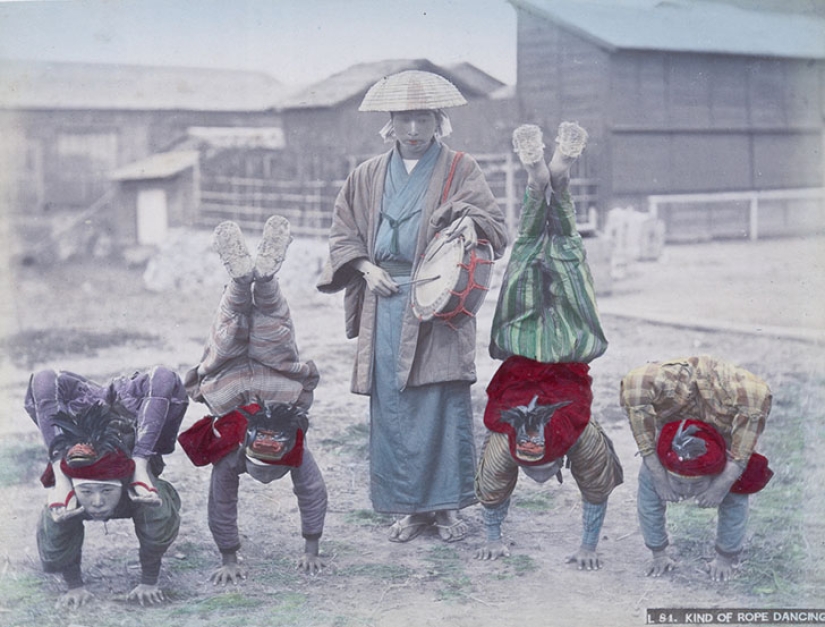 The colors of Japan of the XIX century through the eyes of an American photographer