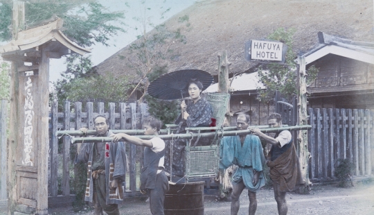 The colors of Japan of the XIX century through the eyes of an American photographer