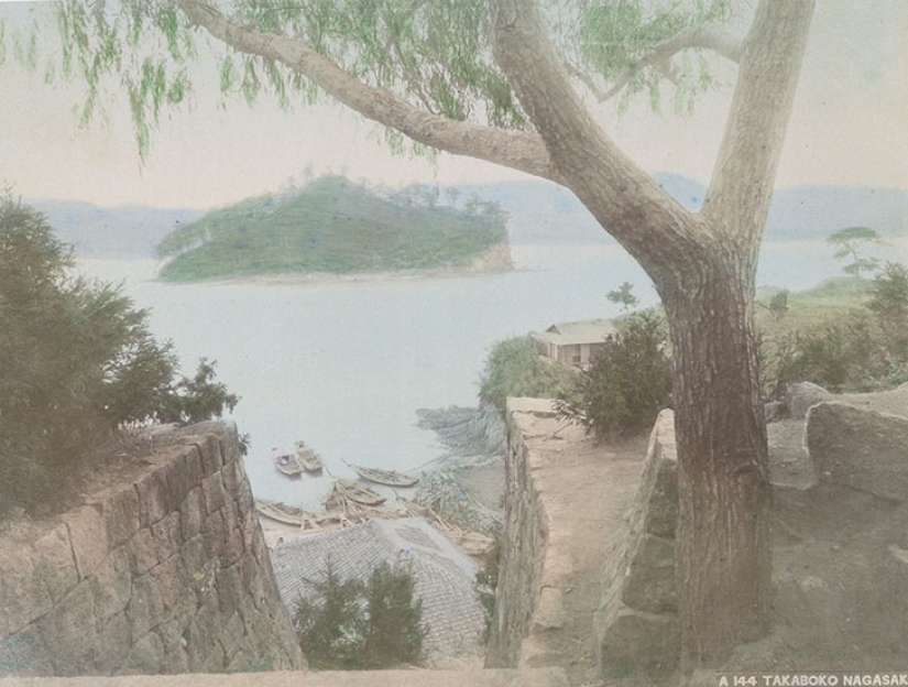 The colors of Japan of the XIX century through the eyes of an American photographer