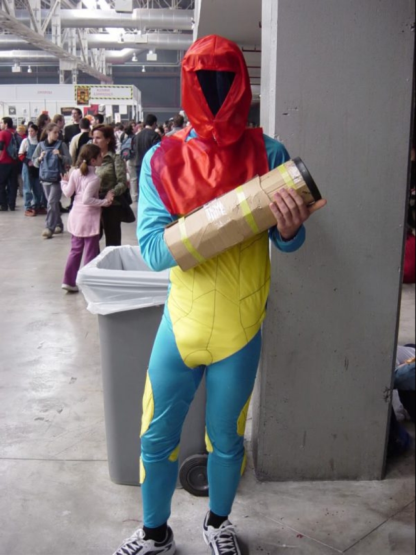 The cosplayers, who were unable: 20 photos of disastrous costumes