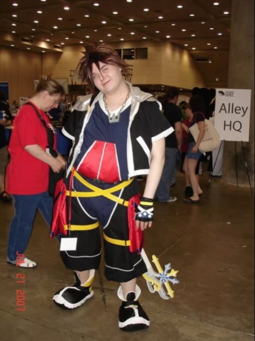 The cosplayers, who were unable: 20 photos of disastrous costumes