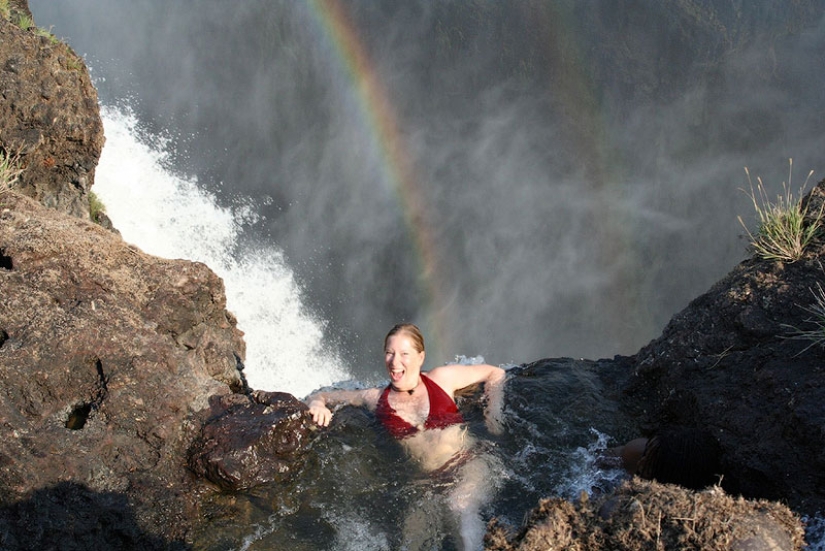 The Devil's Font at Victoria Falls