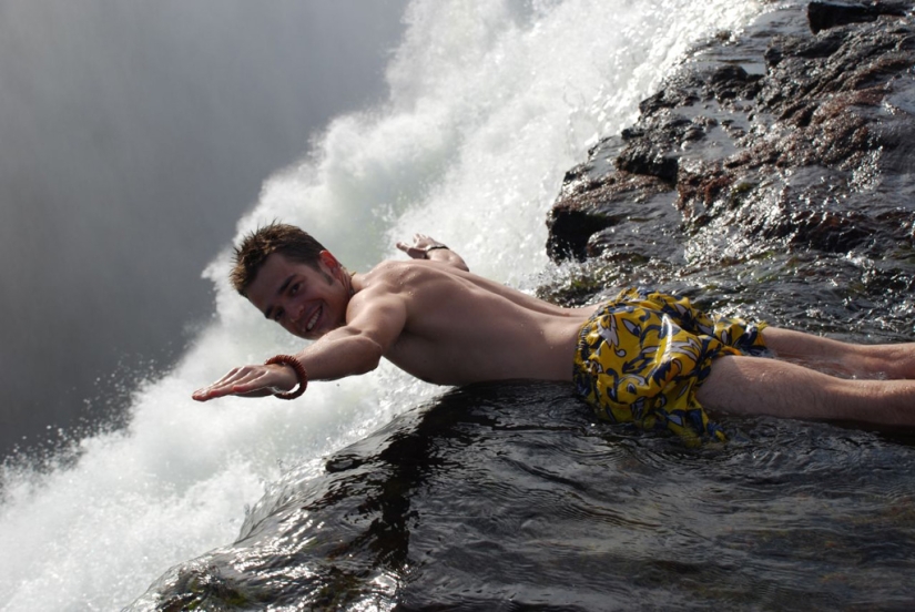 The Devil's Font at Victoria Falls