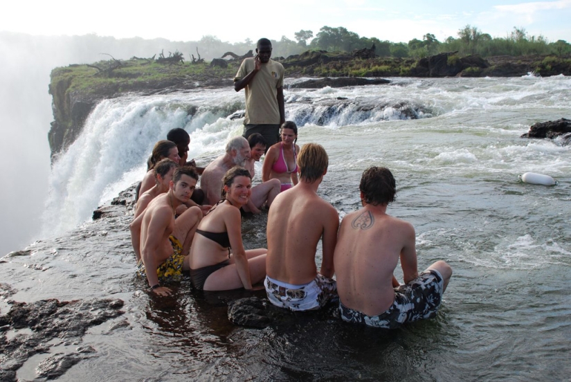 The Devil's Font at Victoria Falls