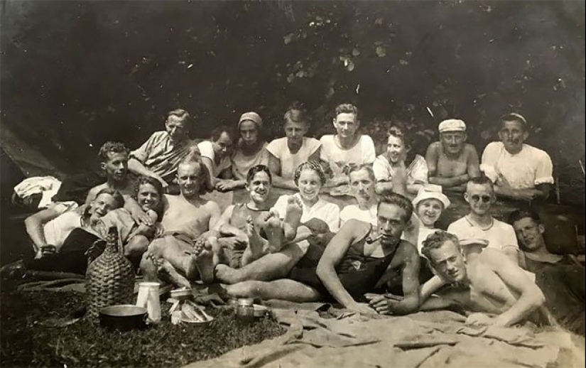 The dissolute youth of the West of the 1920s