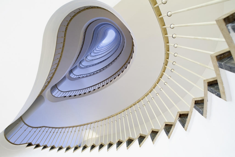 The dizzying beauty of spiral staircases