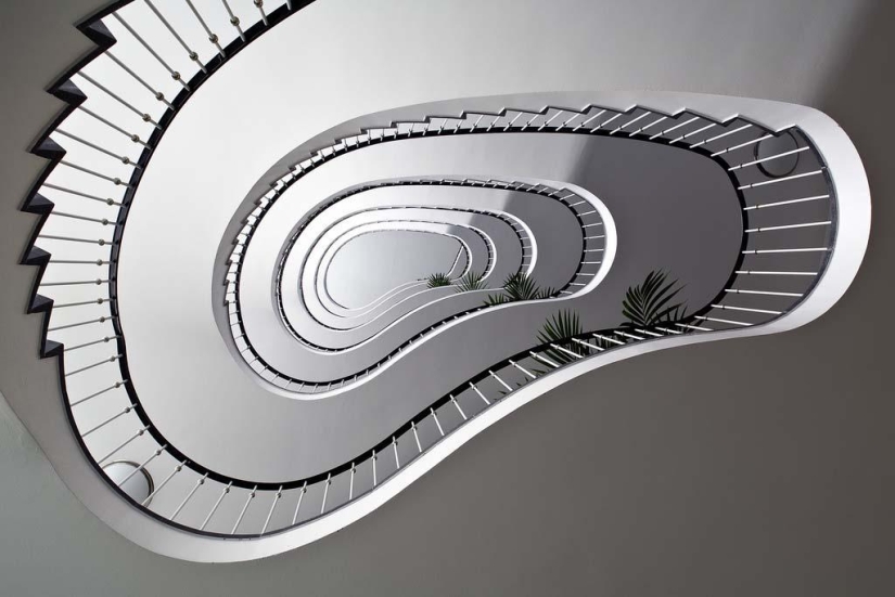 The dizzying beauty of spiral staircases