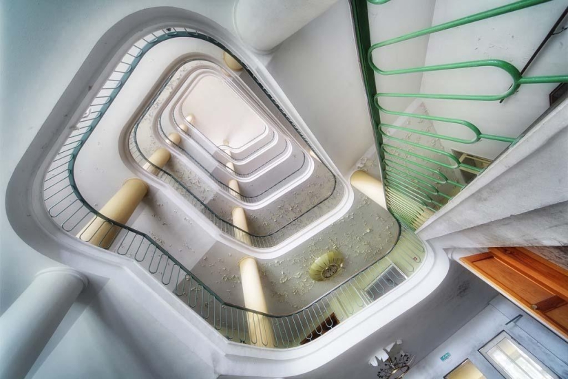 The dizzying beauty of spiral staircases