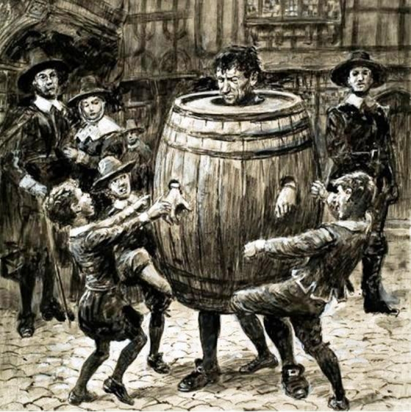 “The Drunkard’s Cloak”: how they fought alcoholism in England in the 17th century