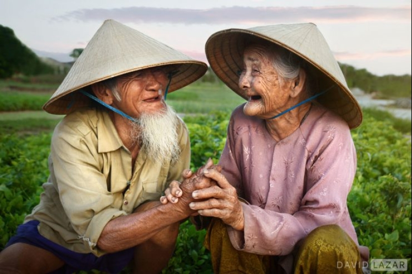 The faces of the planet in the photo by David Lazar